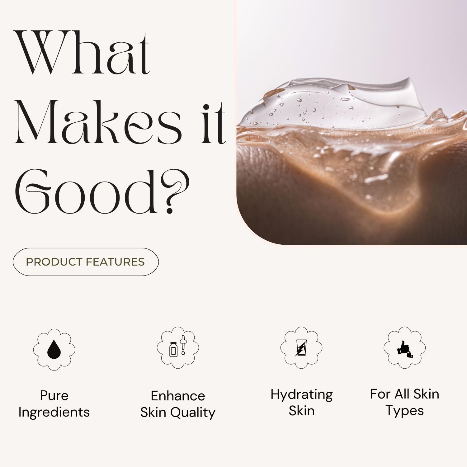 Benatu Aloe Vera Gel, uso diario sin grasa ni pegajosidad.