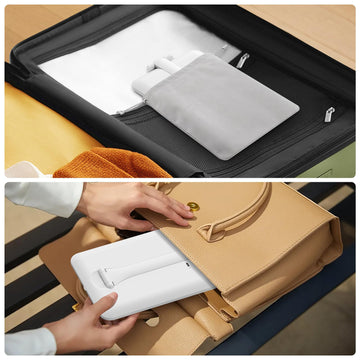 Portabilidad de Benbilry, cabe en bolso para retoques.