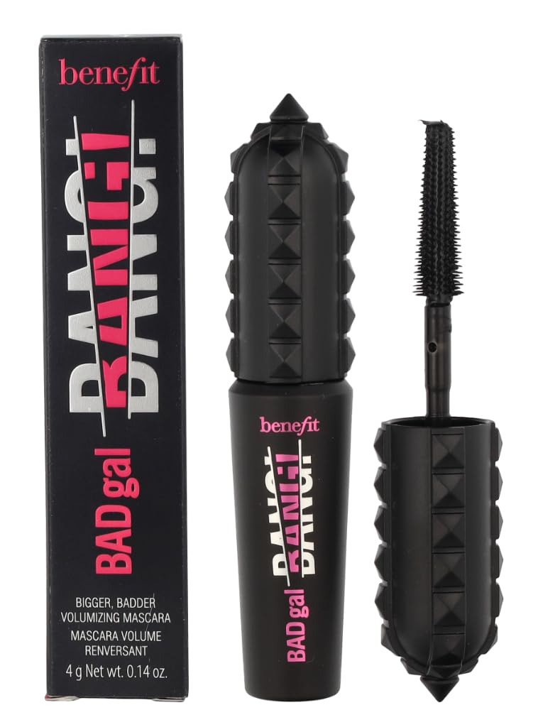 Benefit BADgal Bang Máscara Mini: aplicador preciso para pestañas definidas y voluminosas.
