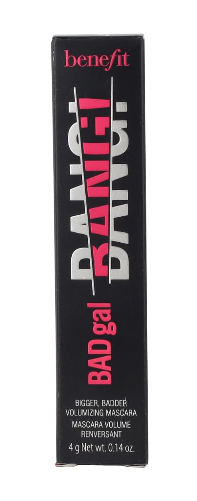 Benefit BADgal Bang Máscara Mini: color negro intenso que realza el contraste.