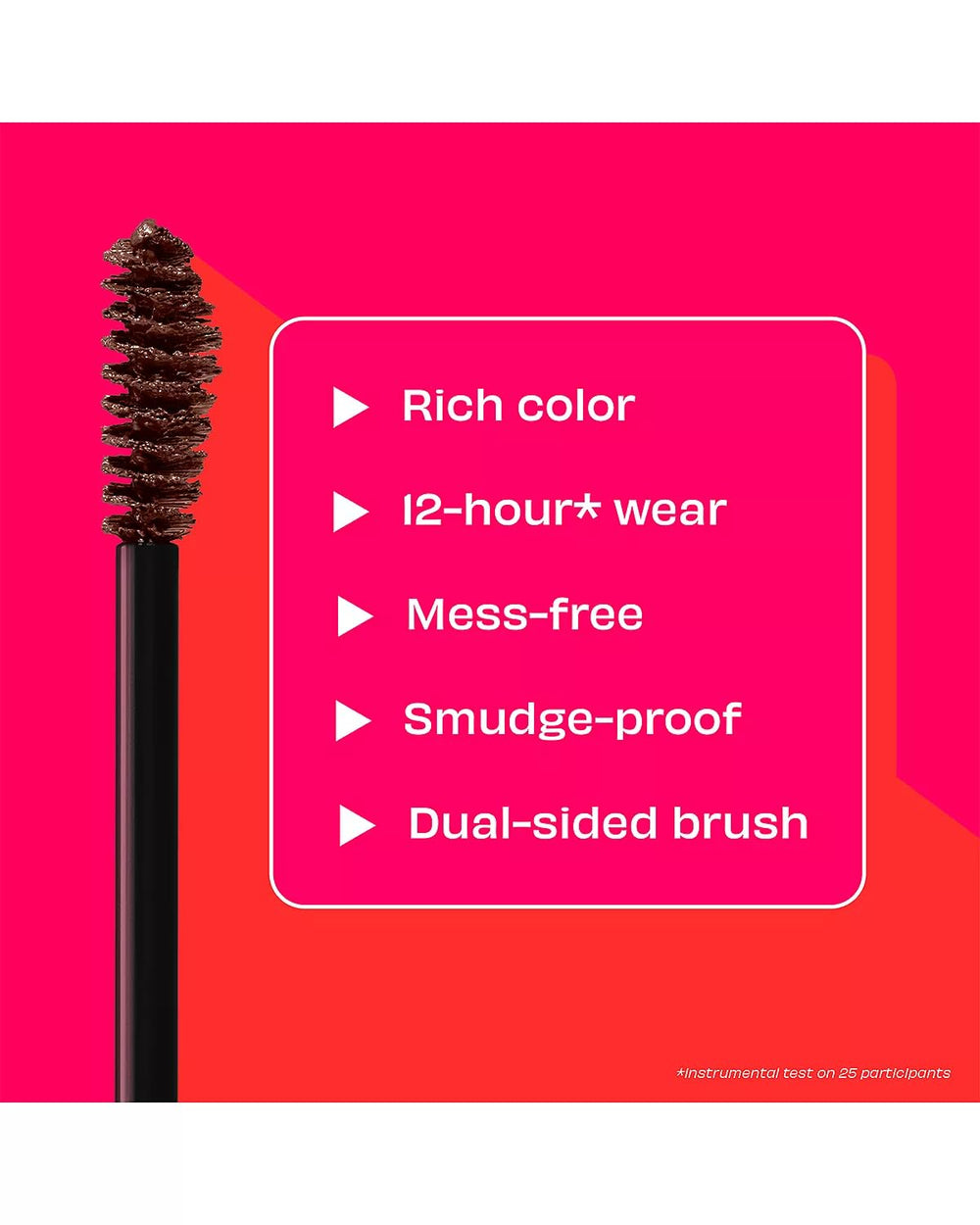Benefit cera con pigmento intenso para color inmediato y control del estilo.