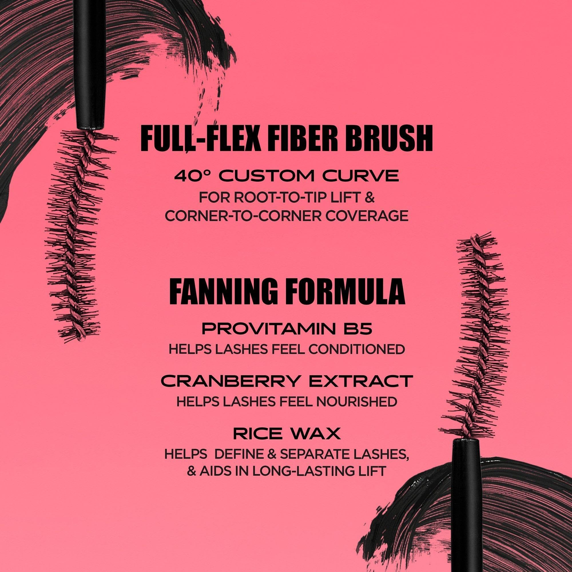Benefit Fan Fest Mascara tamaño viaje ideal para retoques diarios.