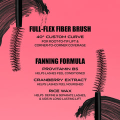 Benefit Fan Fest Mascara tamaño viaje ideal para retoques diarios.
