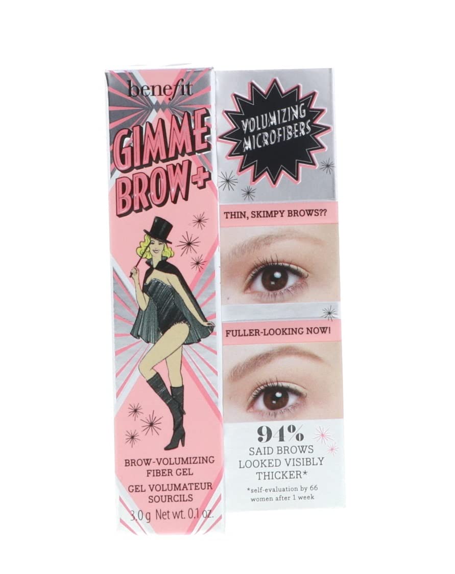 Benefit Gimme Brow+ cepillo pequeño facilita aplicación sin desbordes.