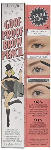 Benefit Goof Proof Brow Pencil 04 tip closeup showing easy definition
