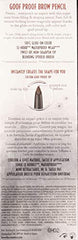 Benefit Goof Proof Brow Pencil No.2 Light: extremo definidor para la cola de cejas.