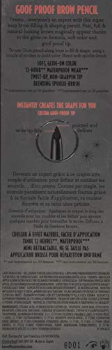 Benefit Goof Proof para cejas: cepillo spoolie para mezclar y difuminar