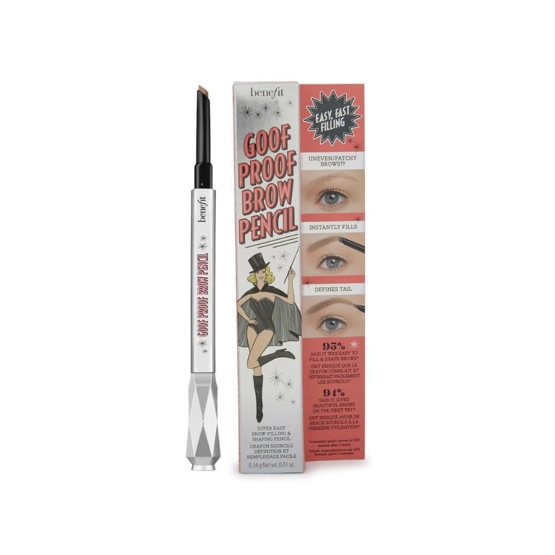 Benefit Goof Proof Sourcils application quotidienne: tenue légère et définition des traits.