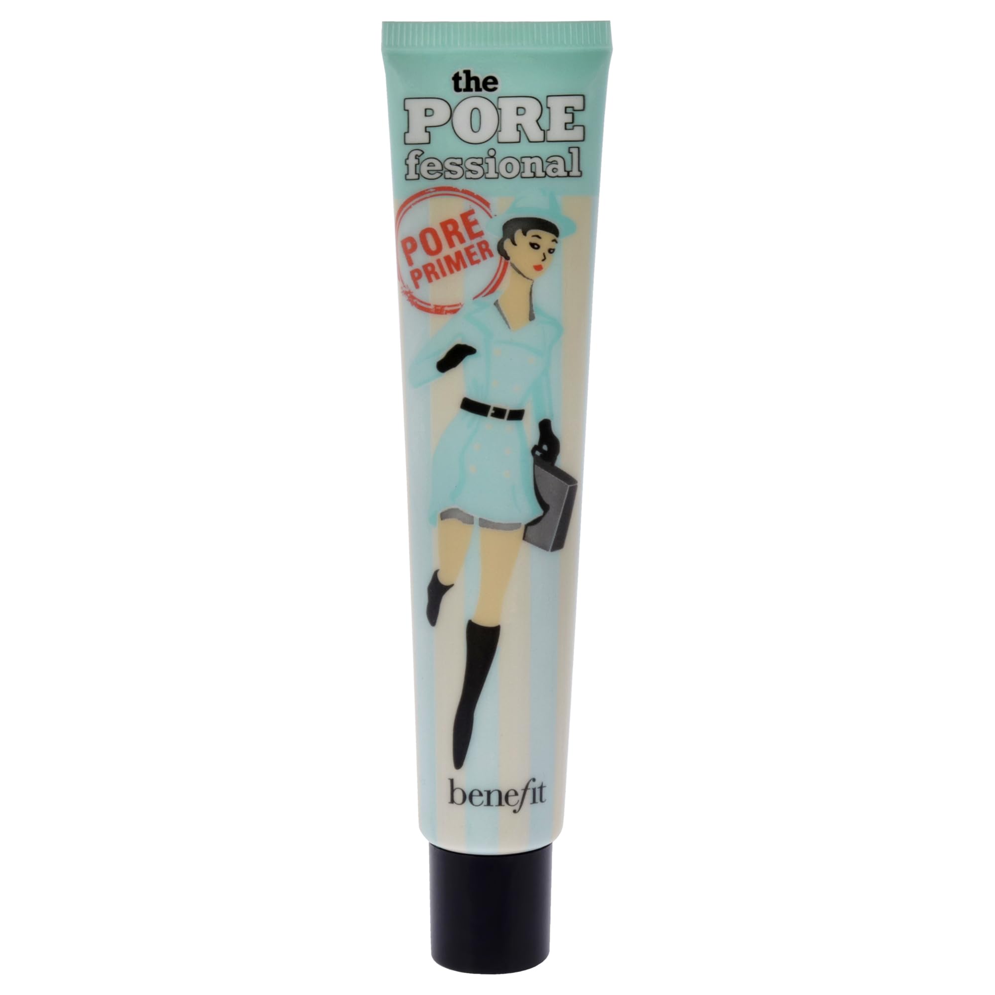 Rostro con poros menos visibles tras usar Benefit POREfessional