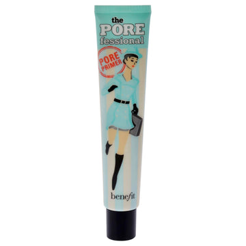 Rostro con poros menos visibles tras usar Benefit POREfessional