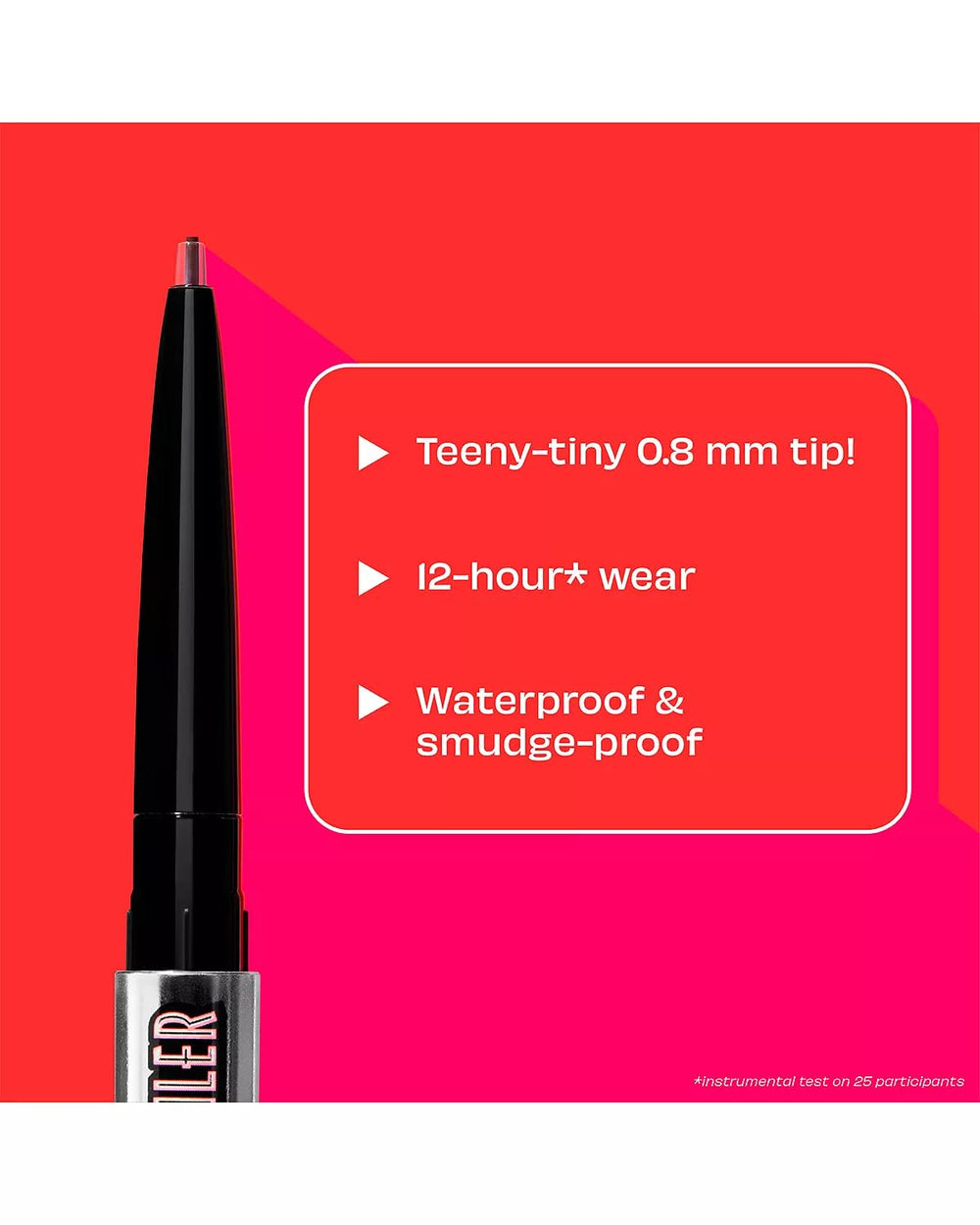 Benefit Precisely My Brow Detailer: textura cremosa que se difumina fácilmente.
