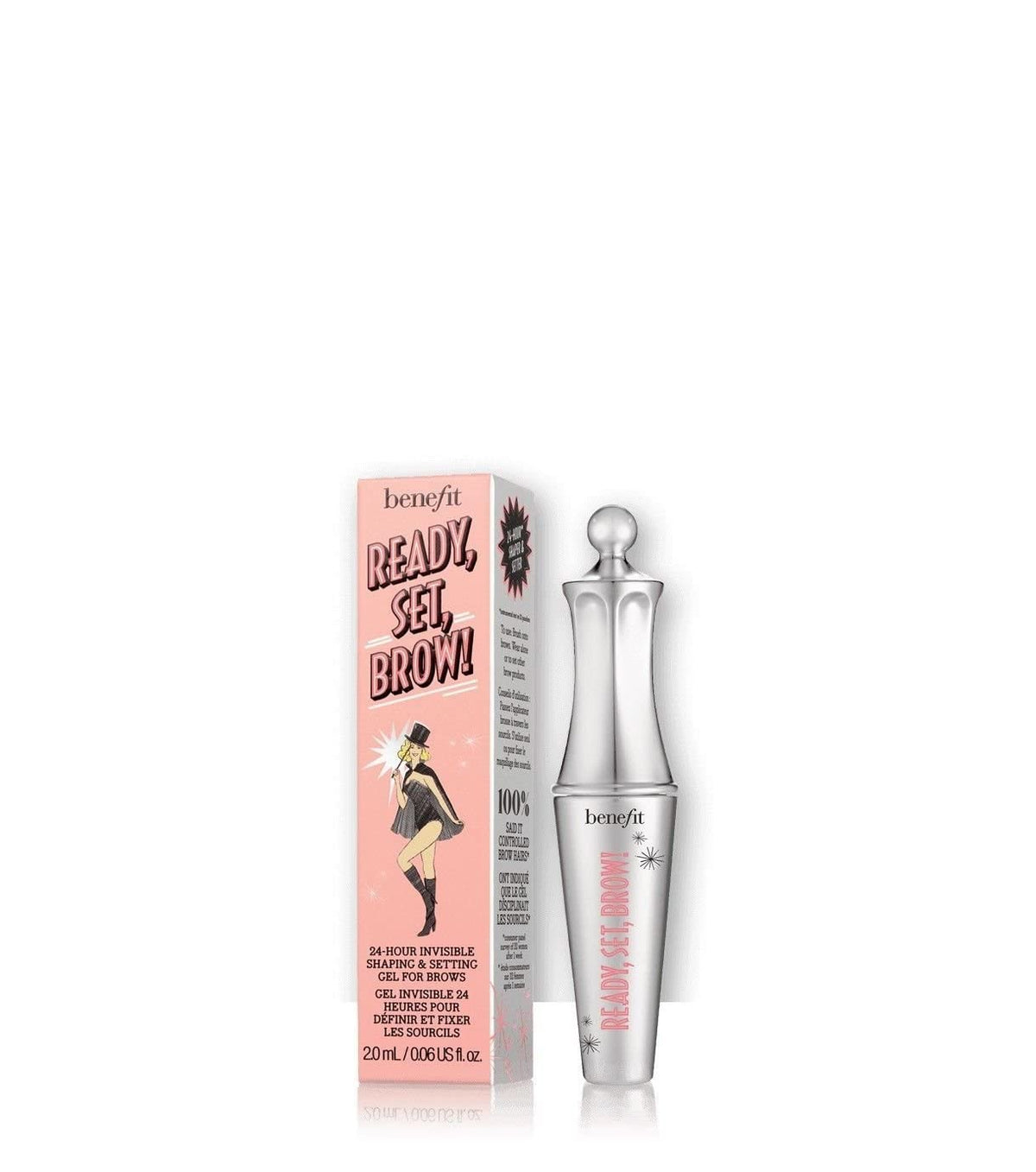 Benefit Ready Set Brow con aplicador doble-lado para fijar cejas todo el día