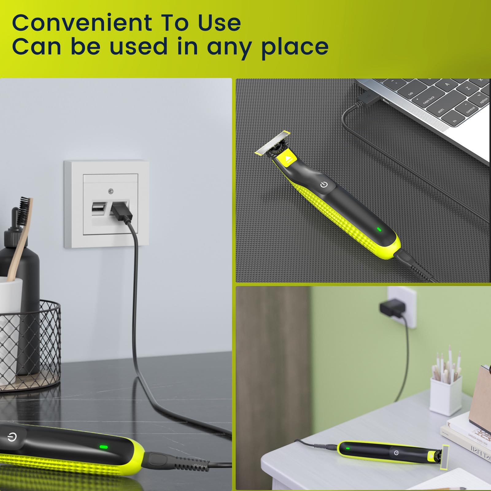 Carga fiable para afeitado diario con OneBlade.