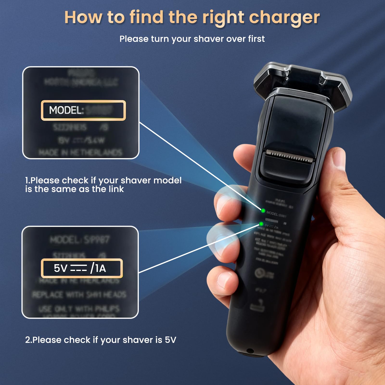 Cargador USB-C de BENSN para QP6542 y QP6552, compatibilidad confiable.