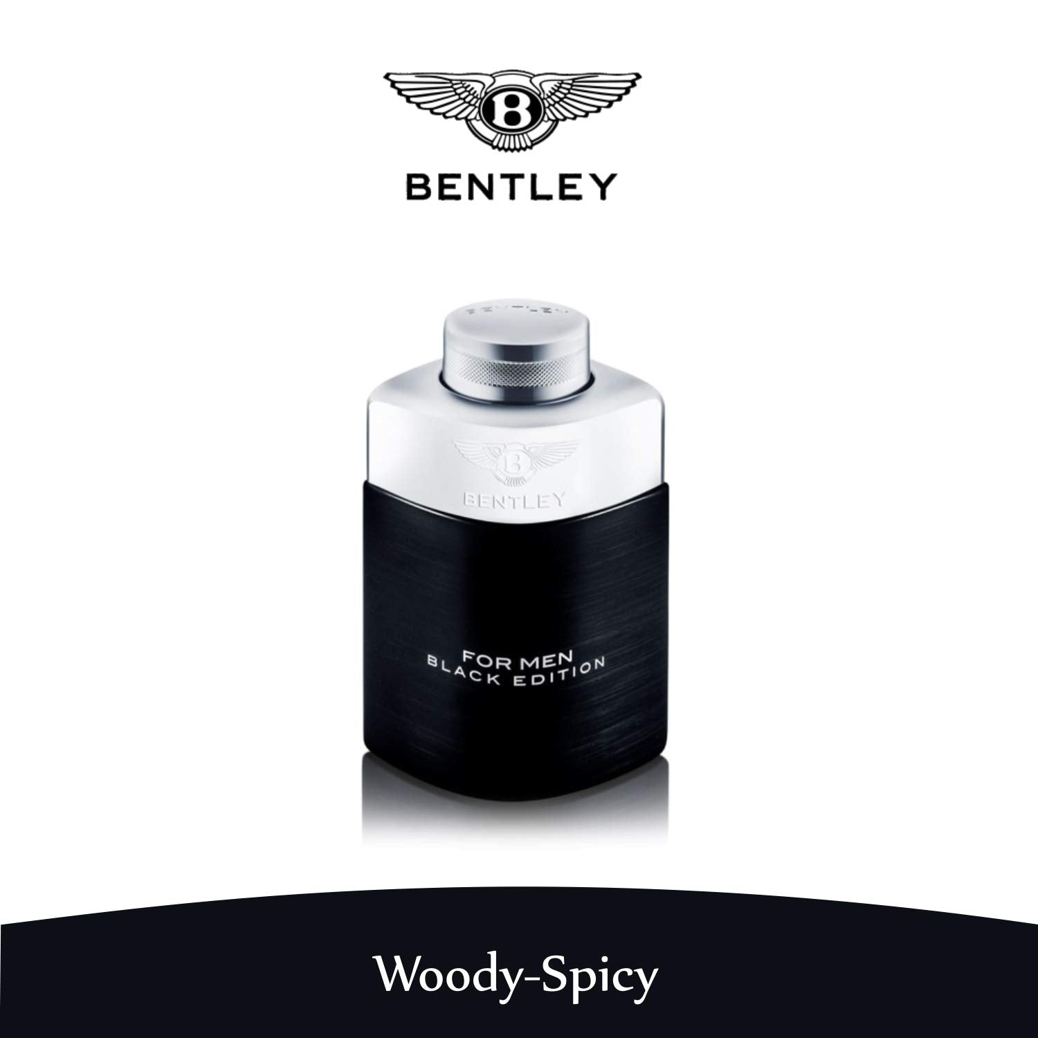 Bentley Black Edition, perfume en mano para uso diario y discreto.