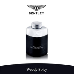 Bentley Black Edition, perfume en mano para uso diario y discreto.