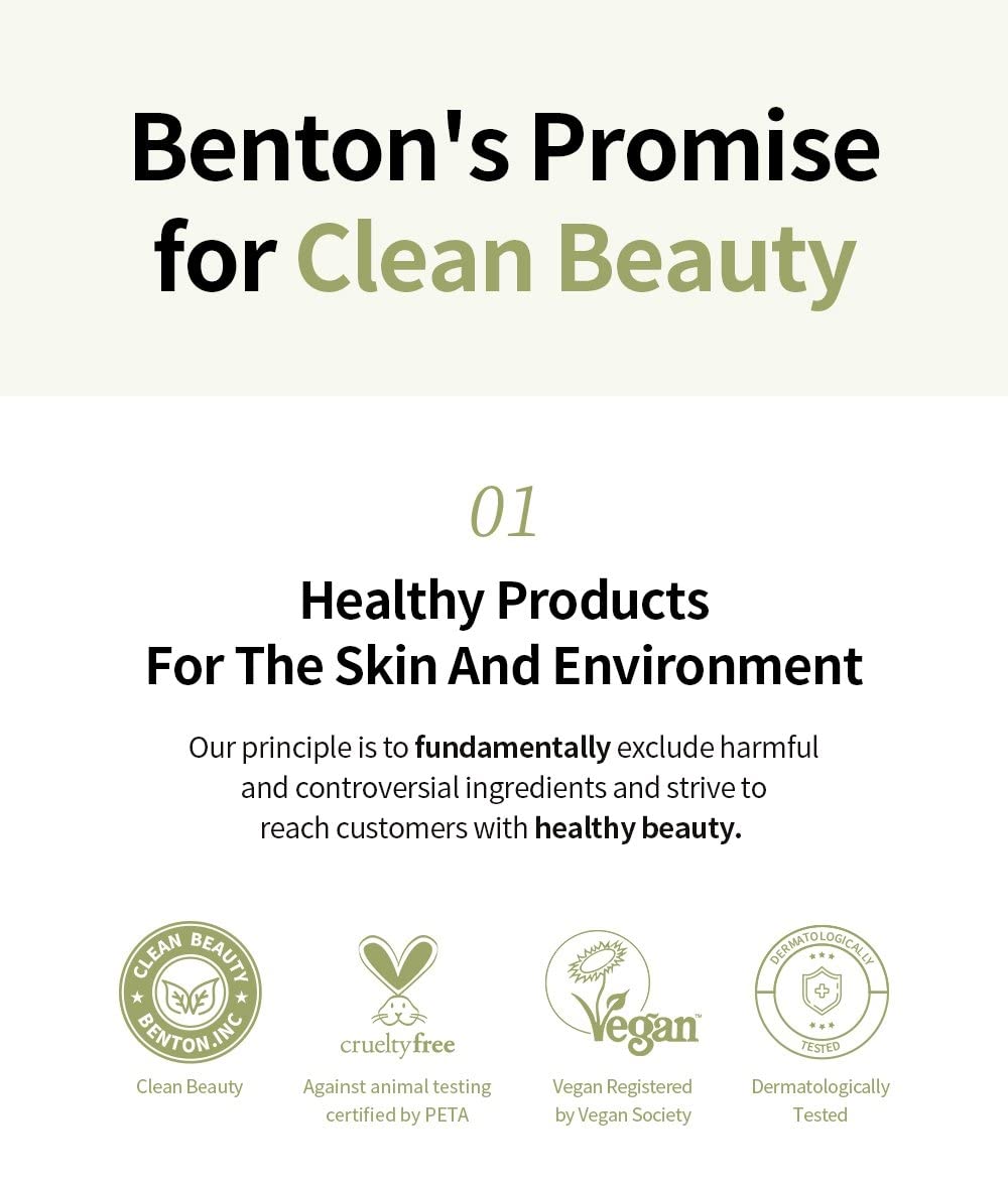 BENTON Air Fit UV Defense Sun Cream, textura no pegajosa y acabado húmedo.