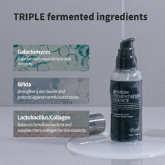 BENTON Esencia con galactomyces y lactobacillus para tono más uniforme