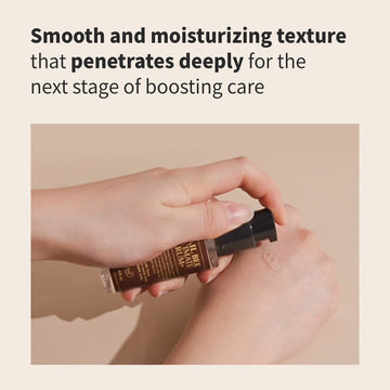 Piel sensible se beneficia del Benton Snail Bee Serum calmante.