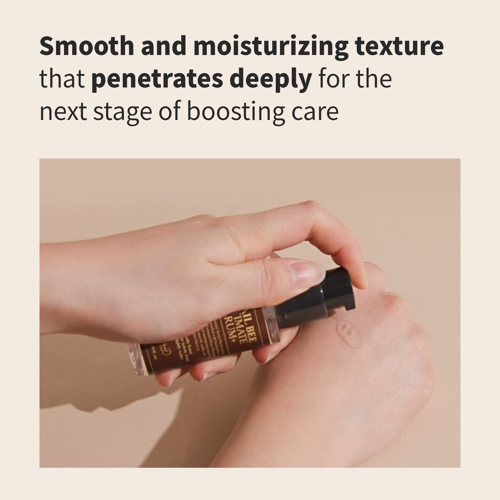 Piel sensible se beneficia del Benton Snail Bee Serum calmante.