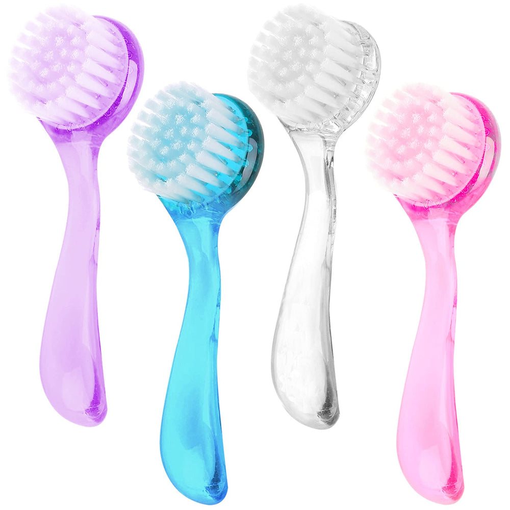 Beomeen cepillo limpiador facial de 4 colores para limpieza suave y profunda.