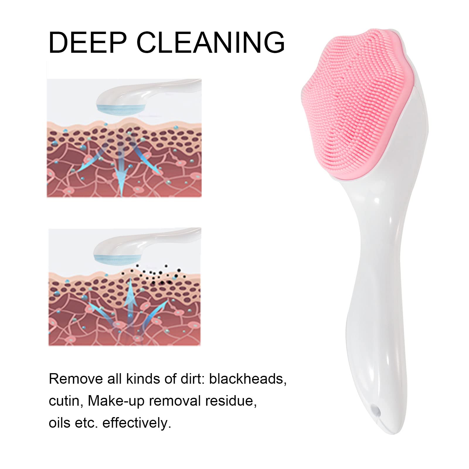 Beomeen diseño ergonómico con mango de plástico para un agarre cómodo durante la limpieza.