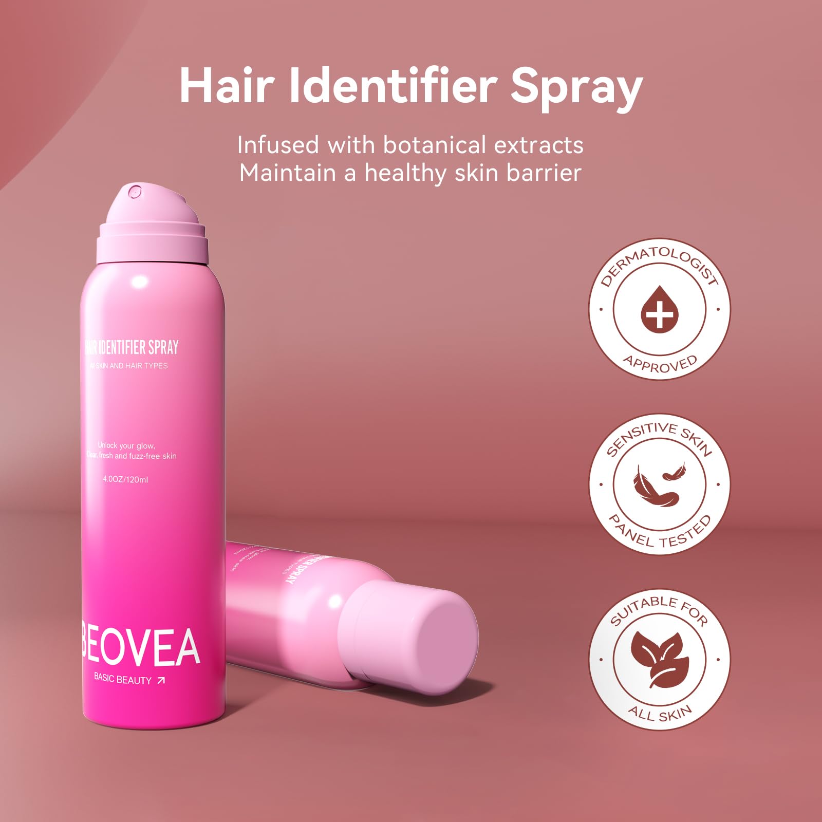 BEOVEA diseño rosado moderno para rutinas de belleza diarias