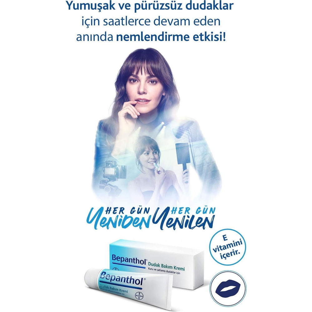 Bepanthol crema labial forma capa protectora que evita deshidratación