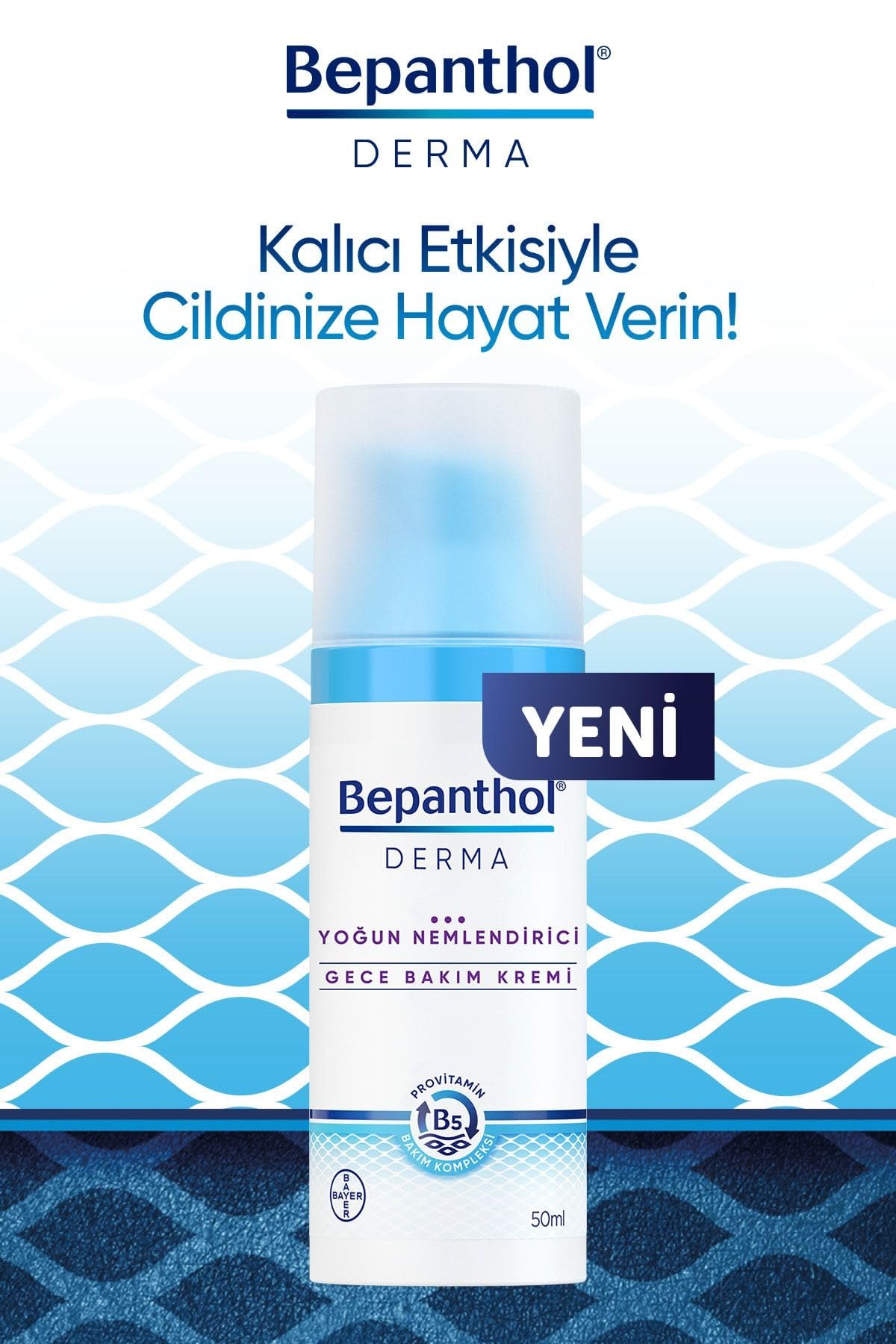 Bepanthol Derma Intensivo lípidos naturales reponen la barrera de la piel.