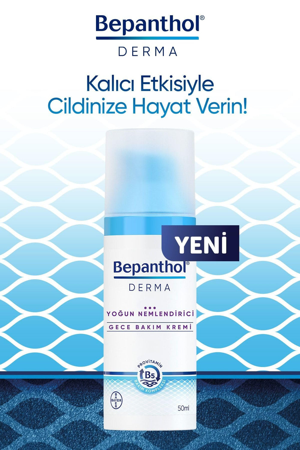 Bepanthol Derma Intensivo lípidos naturales reponen la barrera de la piel.