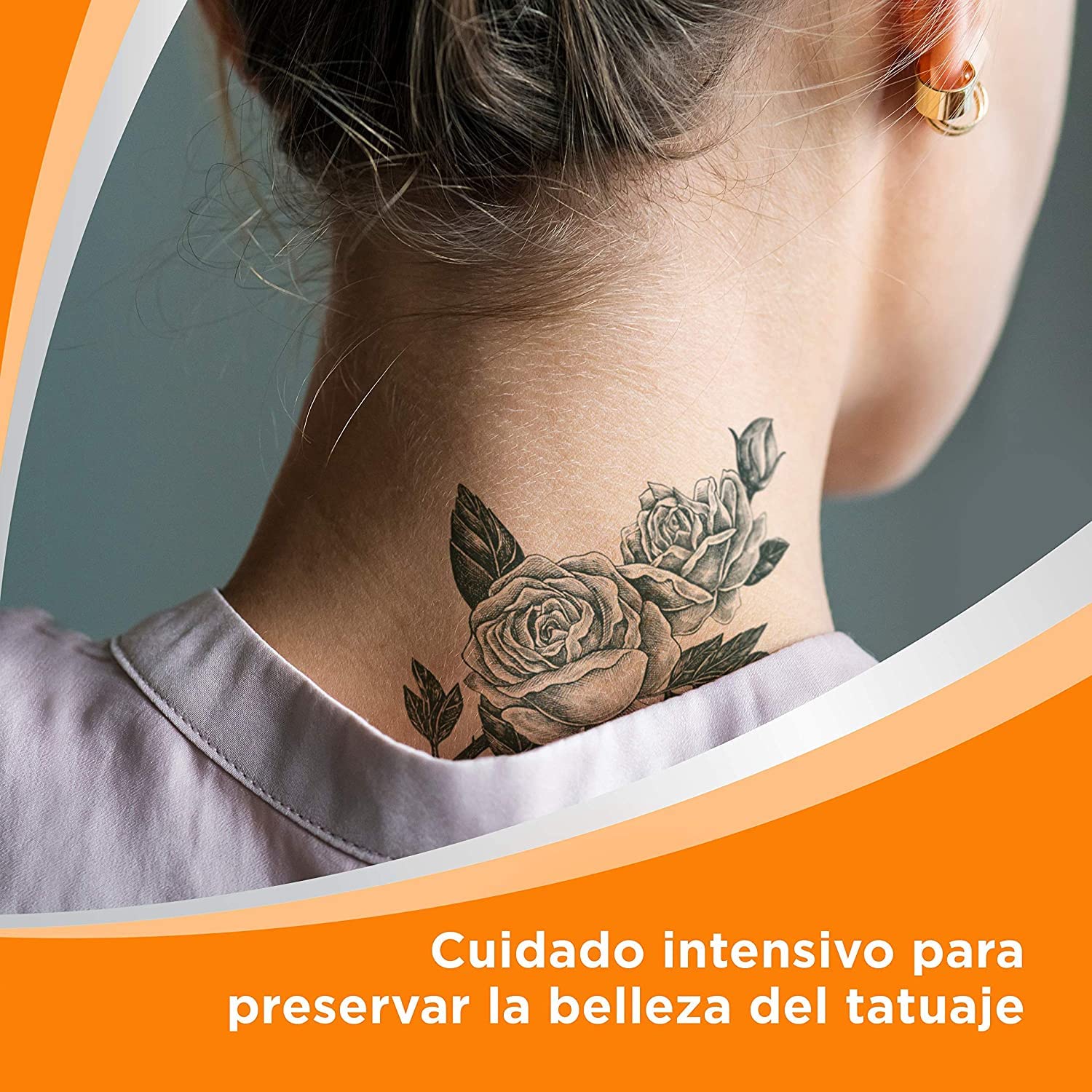 Bepanthol Tattoo, fórmula sin fragancia para piel tatuada.