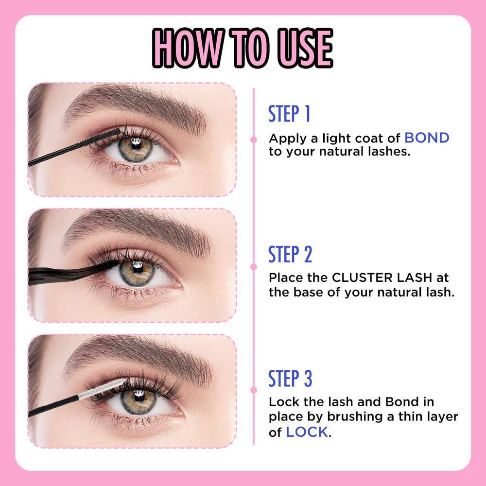 BEPHOLAN adhesivo para pestañas sin látex, ideal para ojos sensibles y uso diario.