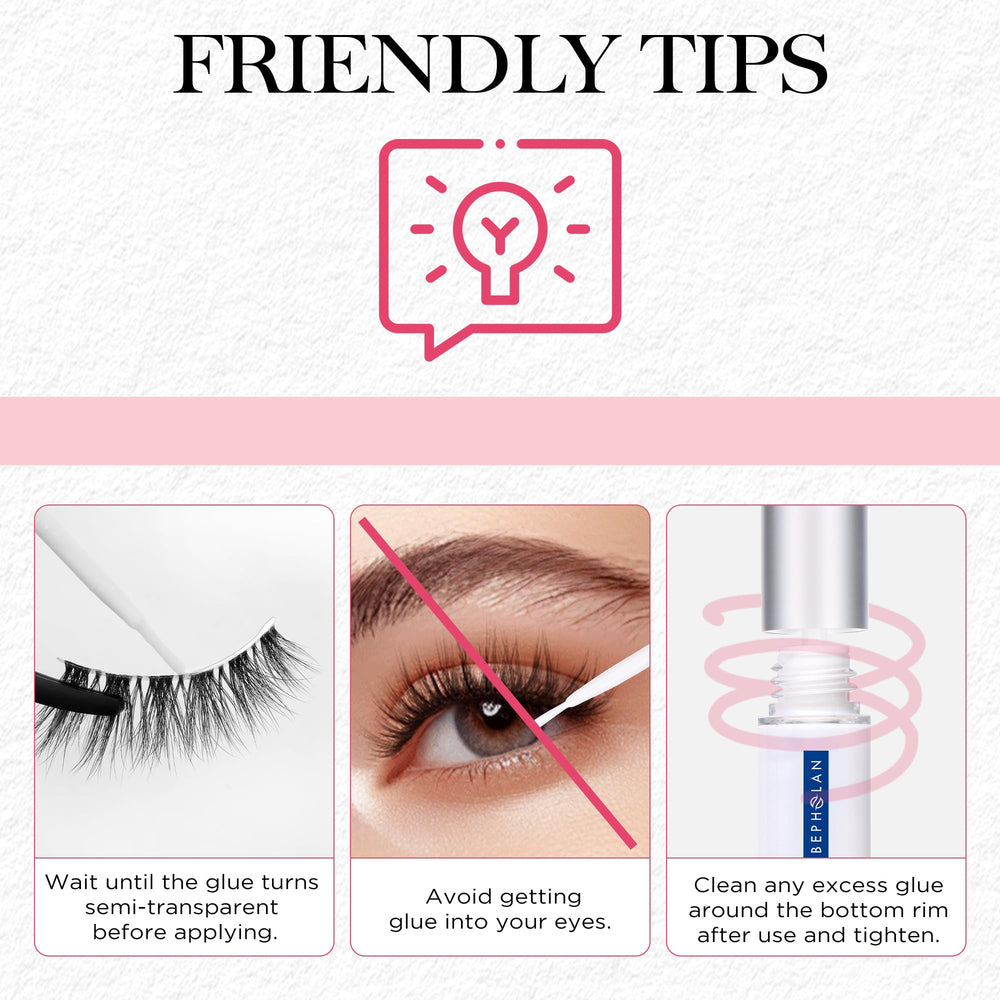 Pestañas seguras con BEPHOLAN para días activos y looks duraderos.