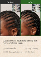 Masaje de cuero cabelludo con Bephor Braid Rev favorece la relajación