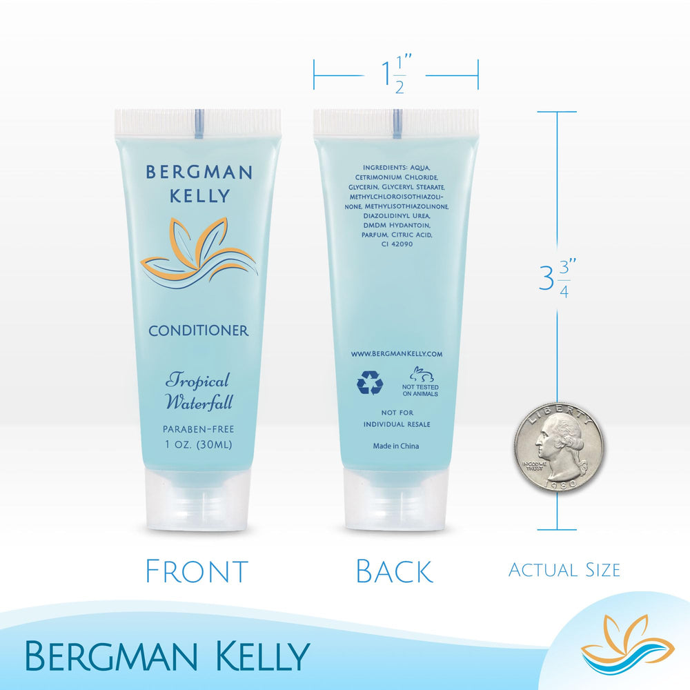 BERGMAN KELLY acondicionador 1oz Tropical Waterfall, cabello suave y manejable.