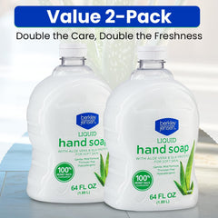 Proteínas de seda y Aloe Vera en Berkley Jensen para piel suave tras el lavado.