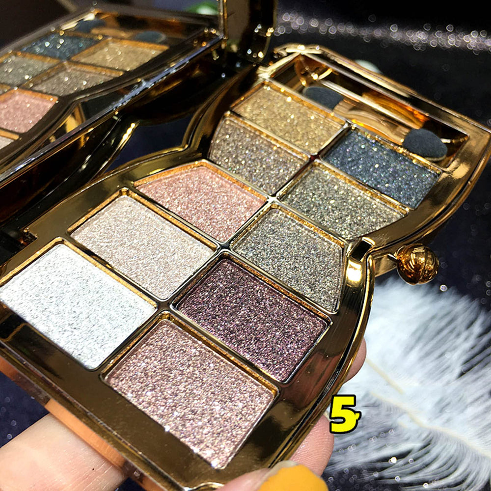 Bernecy conjunto sombras que se deslizan fácilmente con brocha o dedos