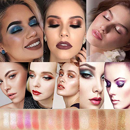 Bernecy sombras versátiles para maquillaje natural o intenso