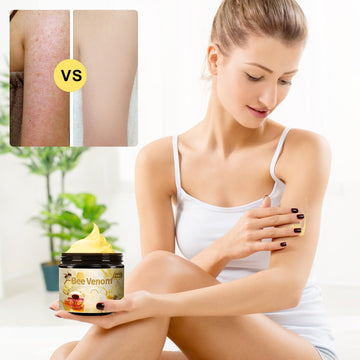 Berthg frasco 60 g, crema veneno de abeja para masaje suave.