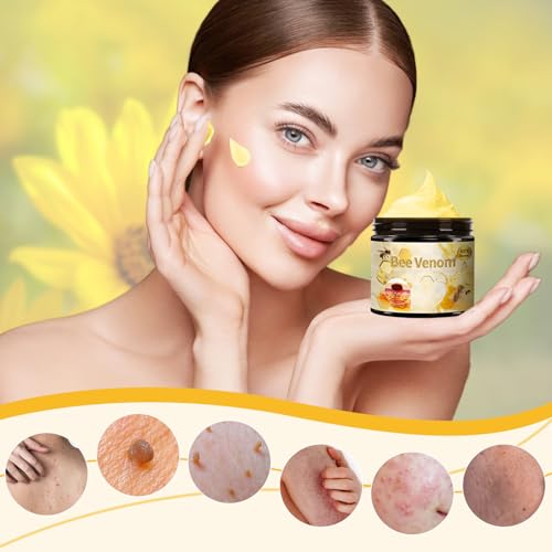 Berthg crema veneno de abeja para rostro y cuello, hidratación suave.