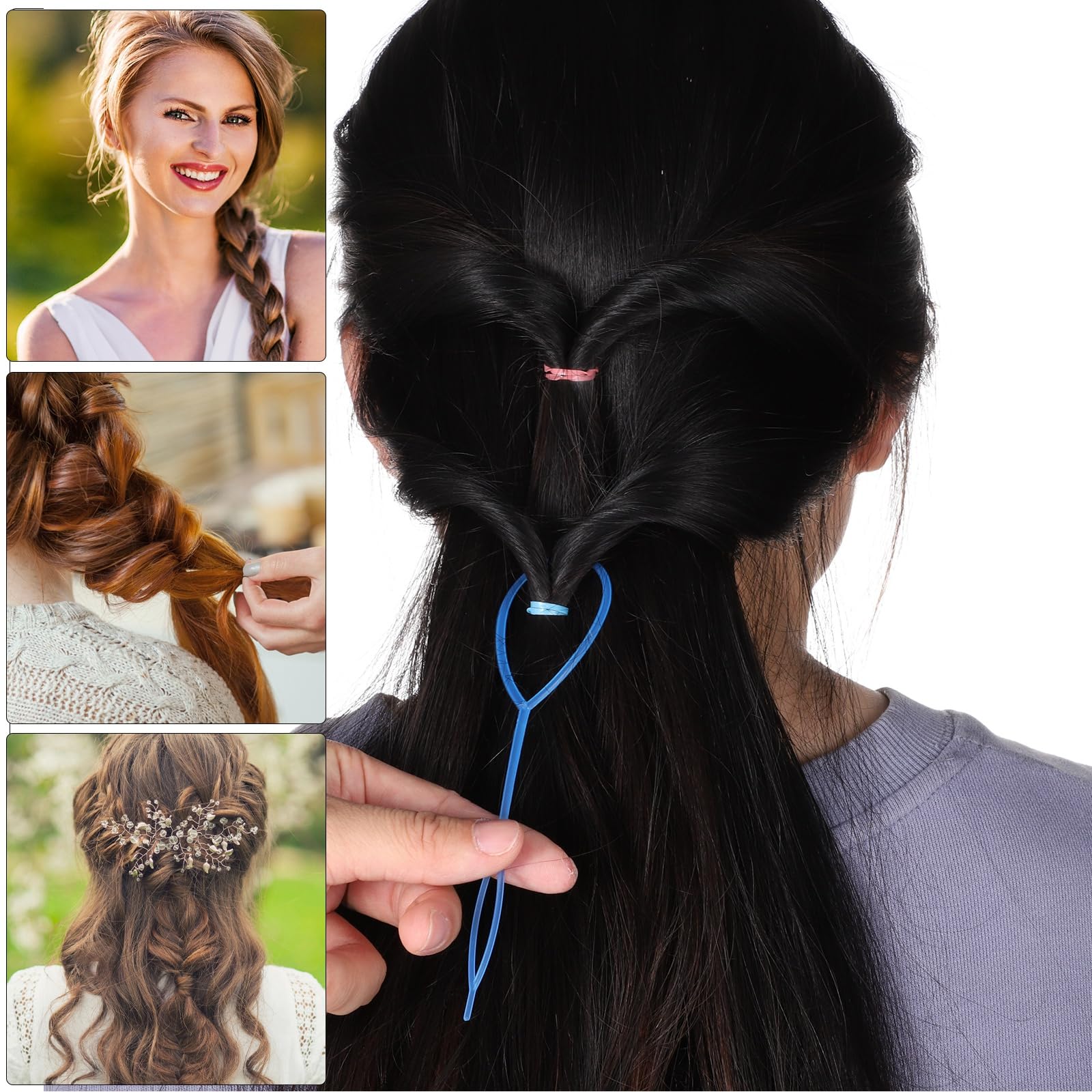 BESARME clips de pelo mini para fijar peinados con facilidad.