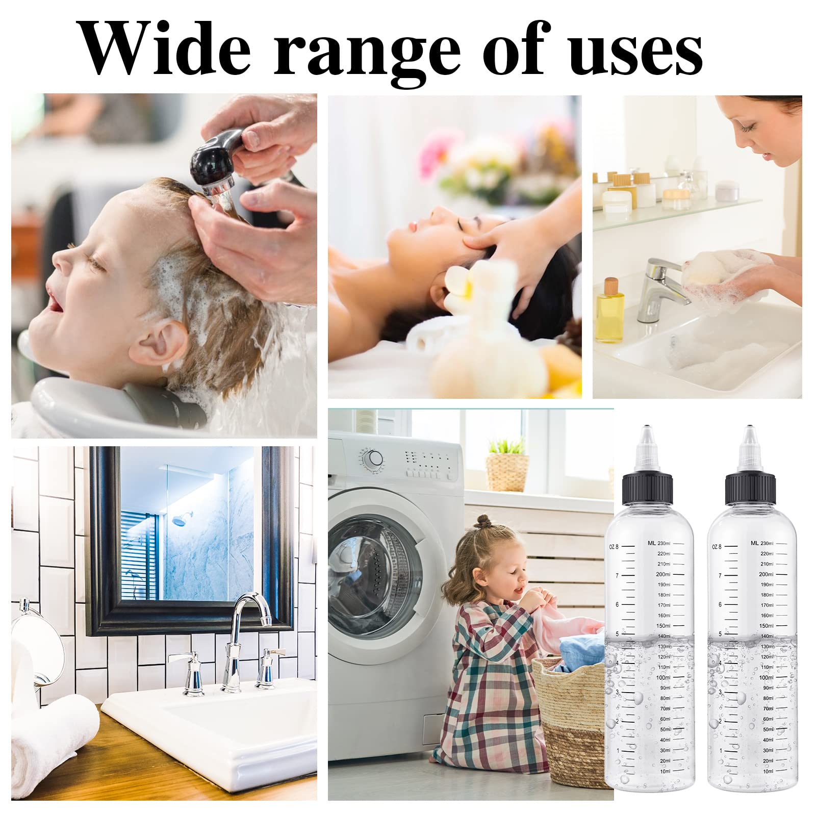 BESARME usos multiuso para cabello, aceites y tintes.