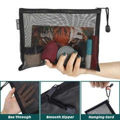besharppin bolsas-malla-pequenas ideales para cosméticos y medicinas