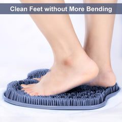 BESKAR cerdas exfoliantes para pies eliminan piel muerta durante la ducha.