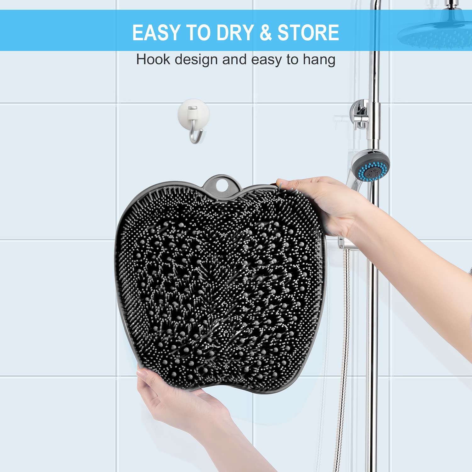 BESKAR masaje exfoliante para pies cansados tras la ducha