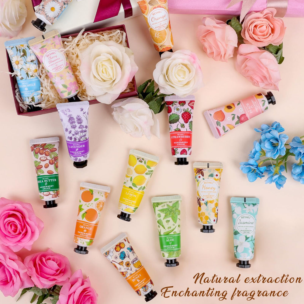 Besnel multi-fragrance set showcases 12 scents to mix daily.