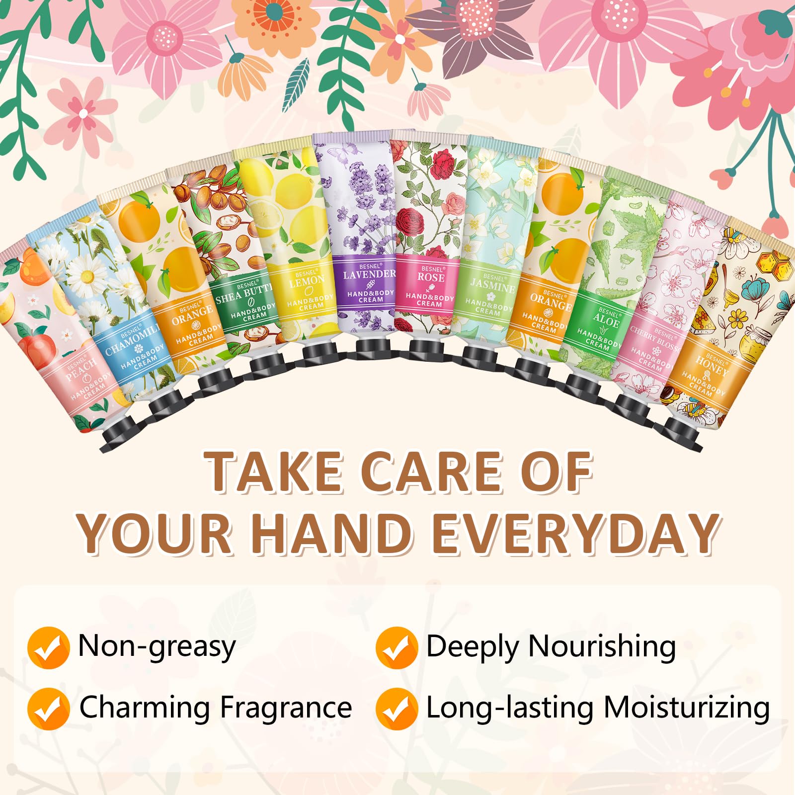 Besnel honey-shea hand creams deliver deep hydration without greasiness.