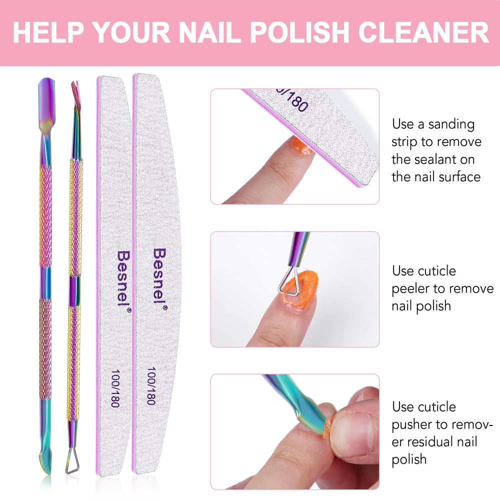 BESNEL accesorios cuidado uñas para un kit completo.