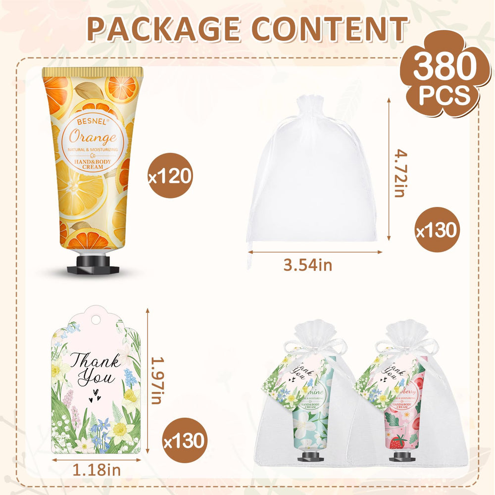 BESNEL crema manos mini naranja fragancia cítrica