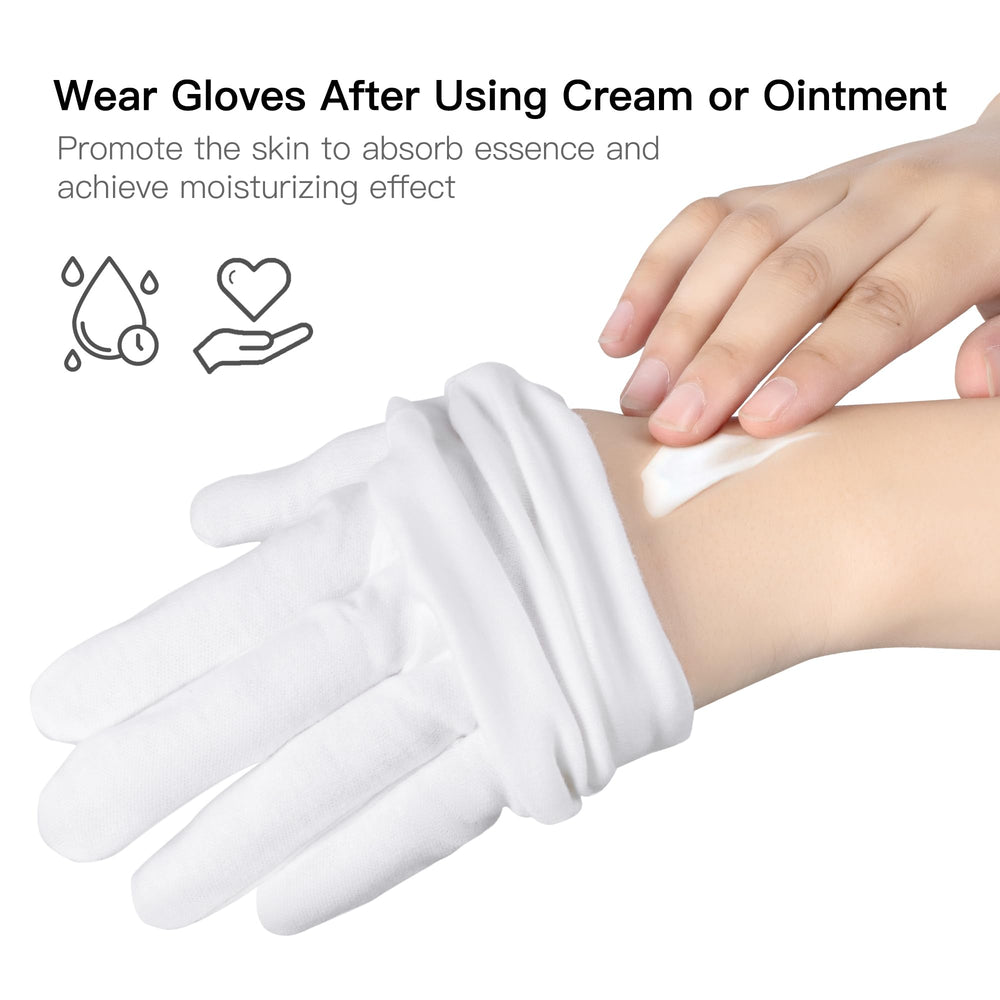 Calcetines BESSLEE con crema para pies para noches suaves.